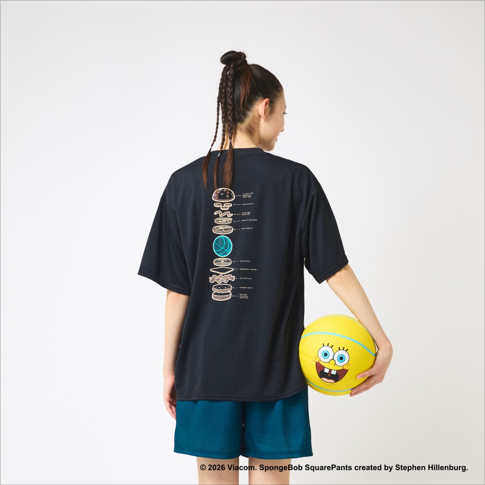 Tシャツ スポンジ･ボブ クラビーパティ DNA SMT26037S【3カラー展開】