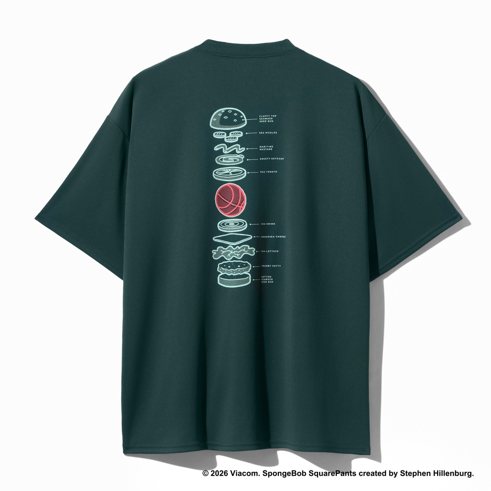 Tシャツ スポンジ･ボブ クラビーパティ DNA SMT26037S【3カラー展開】