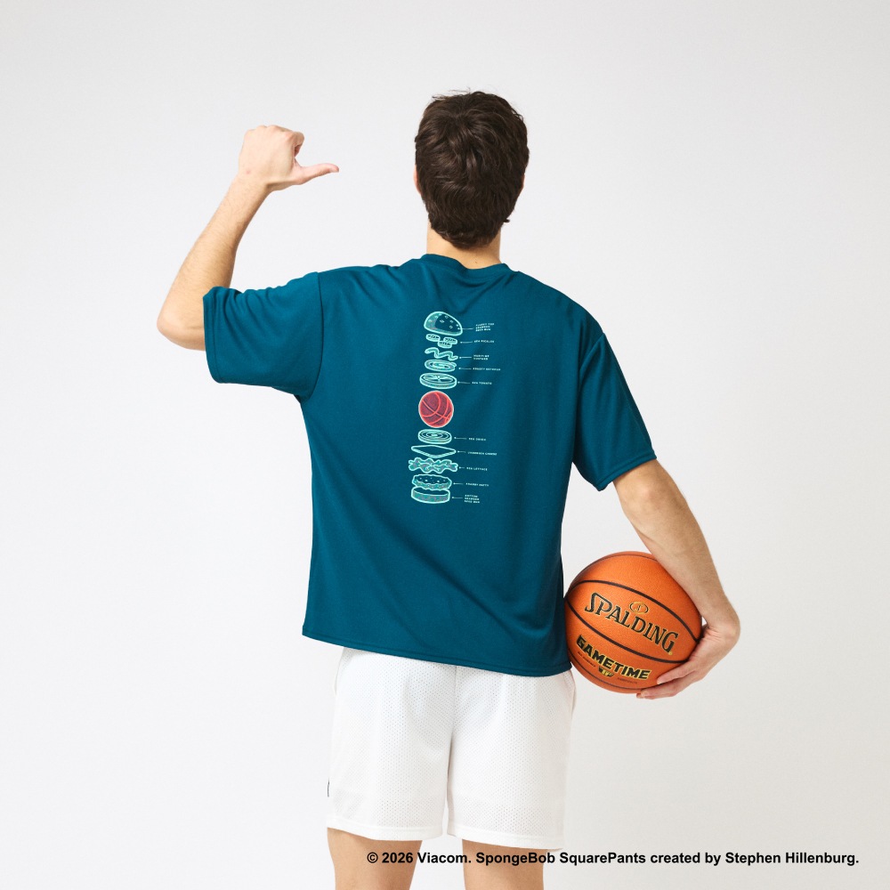 Tシャツ スポンジ･ボブ クラビーパティ DNA SMT26037S【3カラー展開】