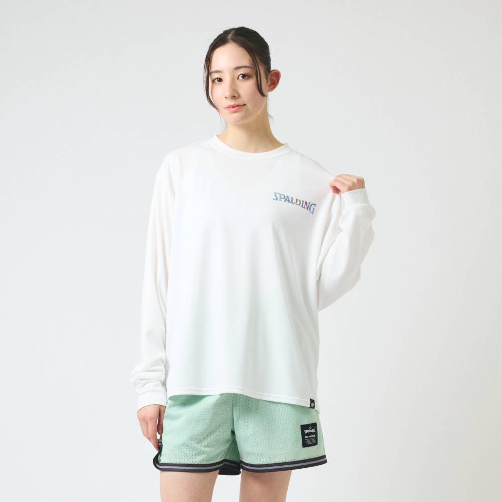 ロングスリーブTシャツ ホログラム ワードマーク SMT26116【6カラー展開】