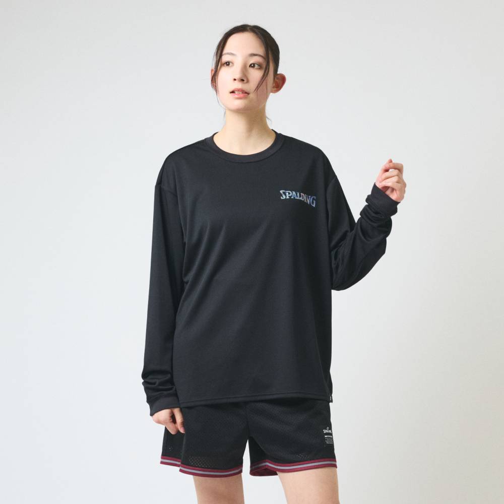 ロングスリーブTシャツ ホログラム ワードマーク SMT26116【6カラー展開】