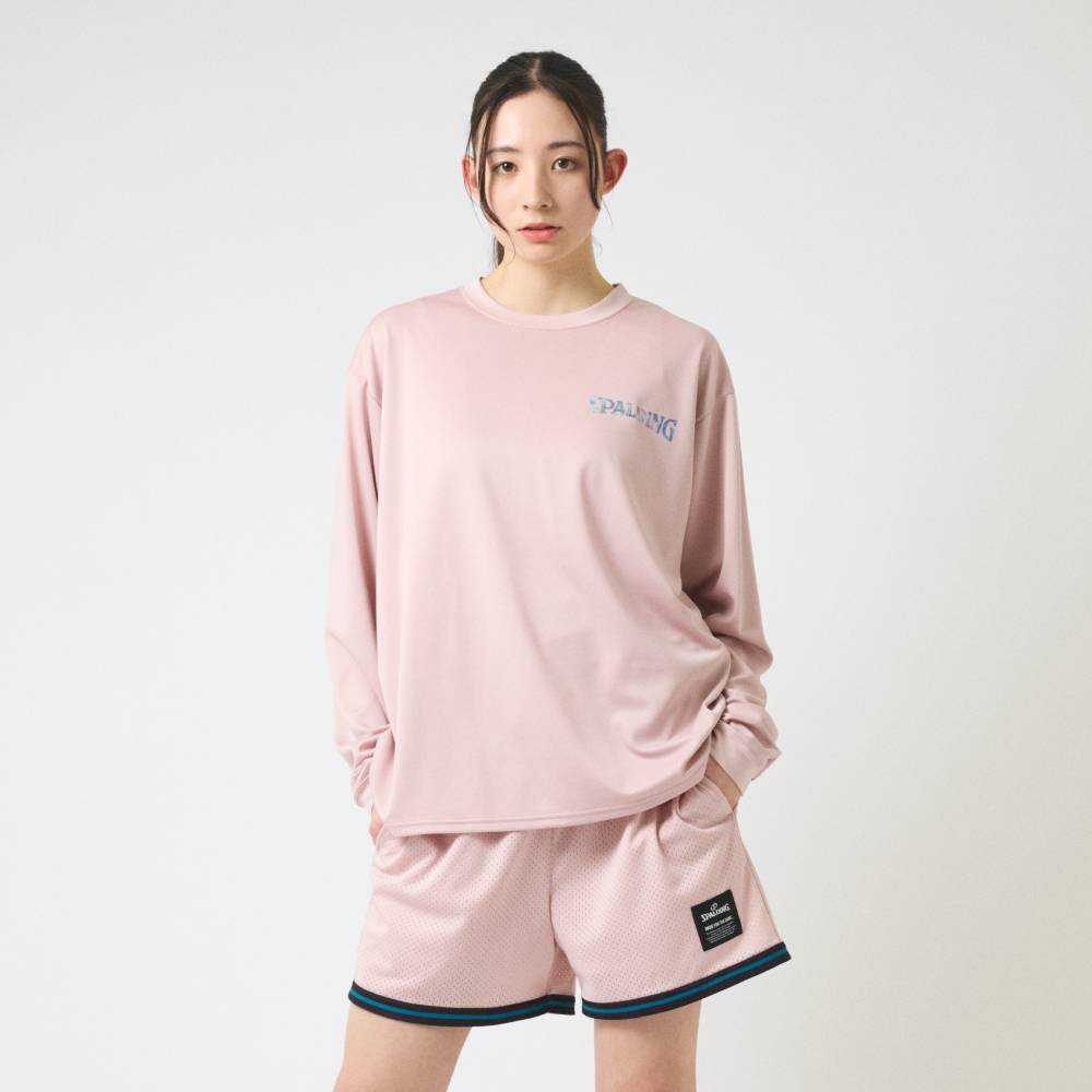 ロングスリーブTシャツ ホログラム ワードマーク SMT26116【6カラー展開】