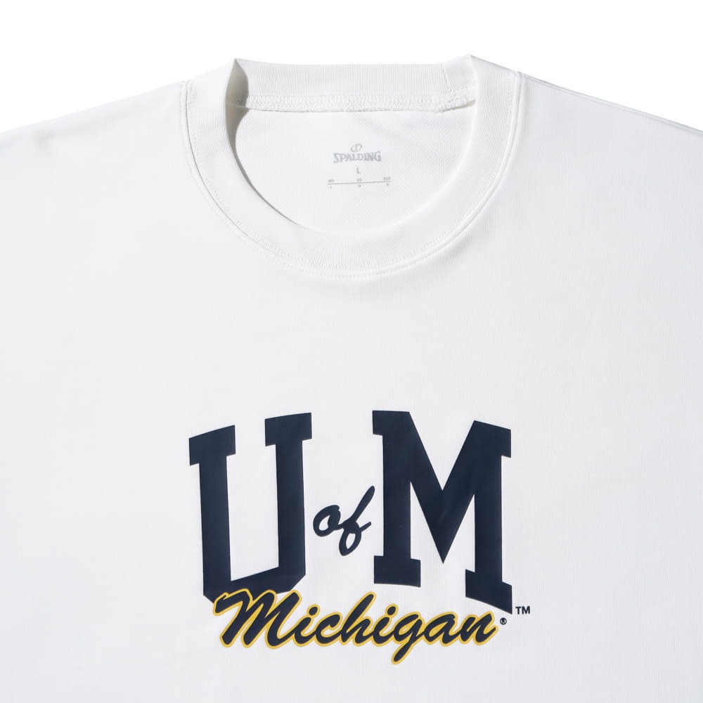 ロングスリーブTシャツ ミシガン ＵオブMスリーブロゴ SMT25144M【3カラー展開】