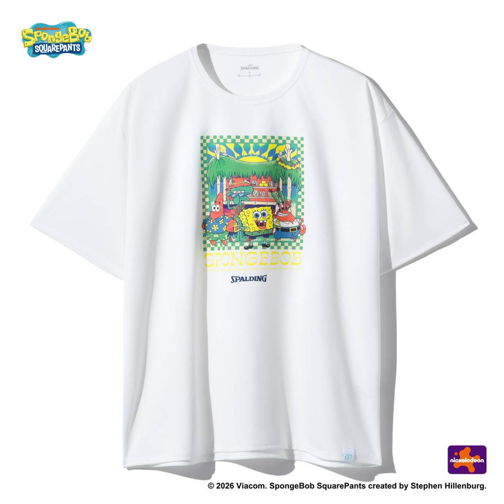Tシャツ スポンジ・ボブ ビーチシャック SMT26038S【3カラー展開】