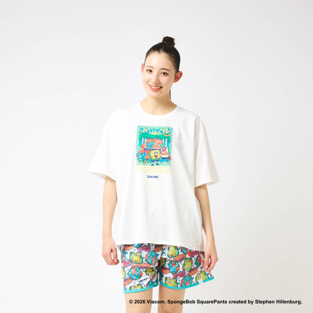 Tシャツ スポンジ・ボブ ビーチシャック SMT26038S【3カラー展開】