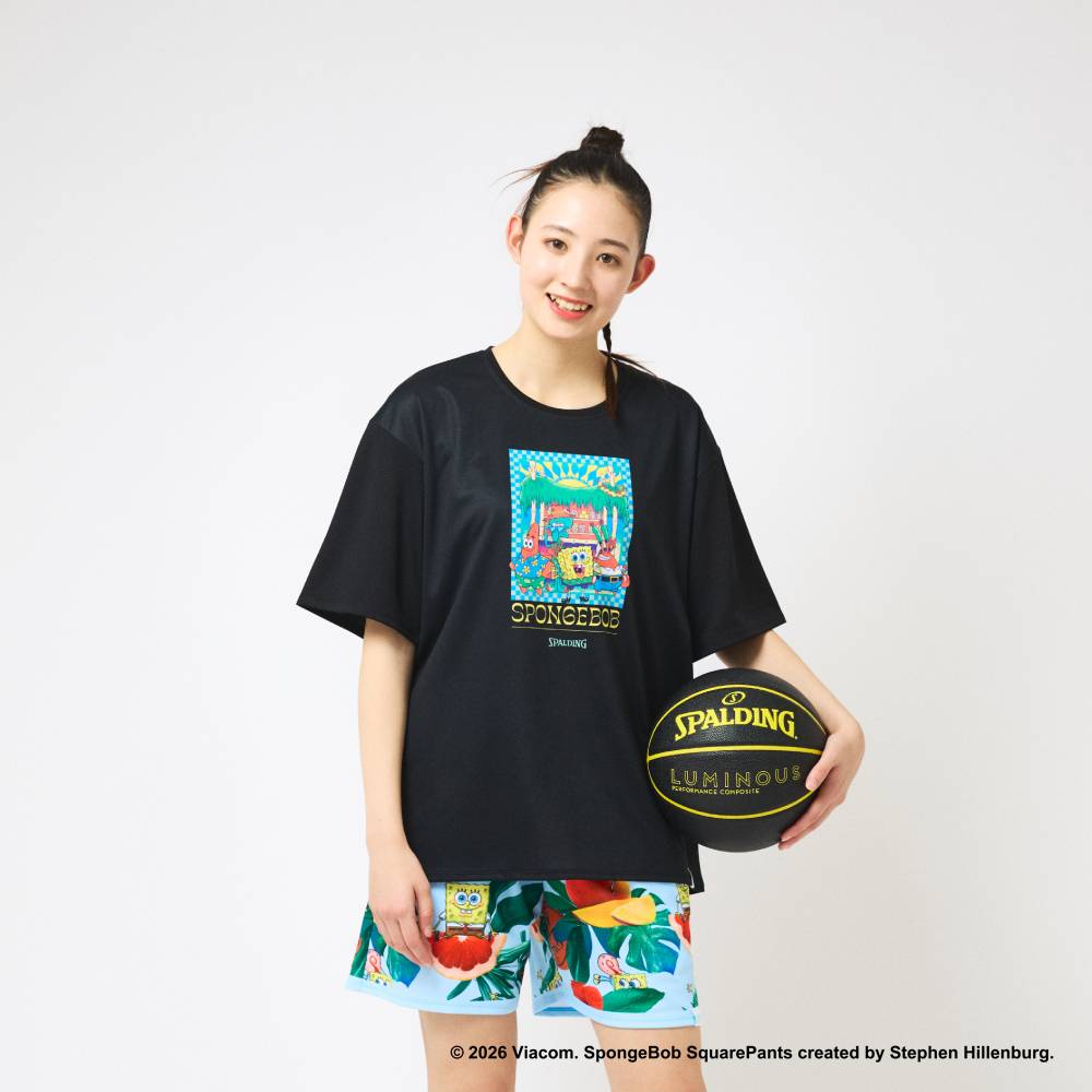 Tシャツ スポンジ・ボブ ビーチシャック SMT26038S【3カラー展開】