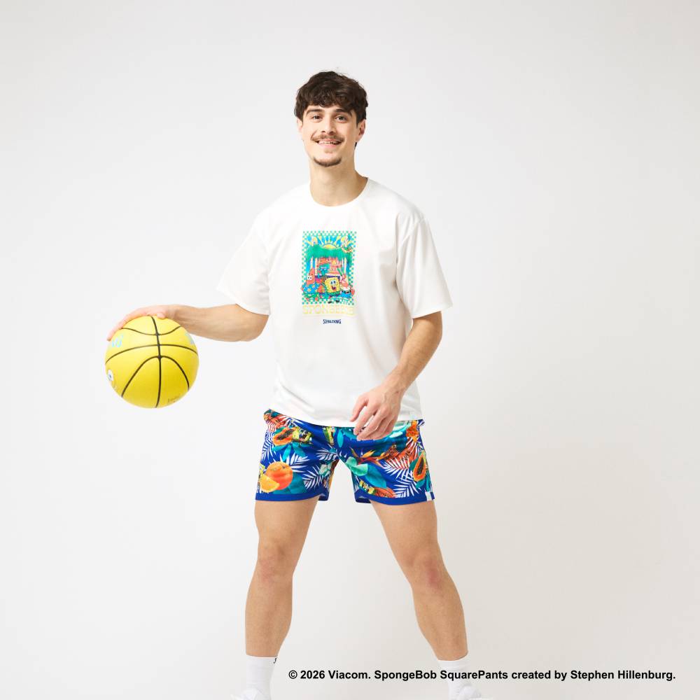 Tシャツ スポンジ・ボブ ビーチシャック SMT26038S【3カラー展開】