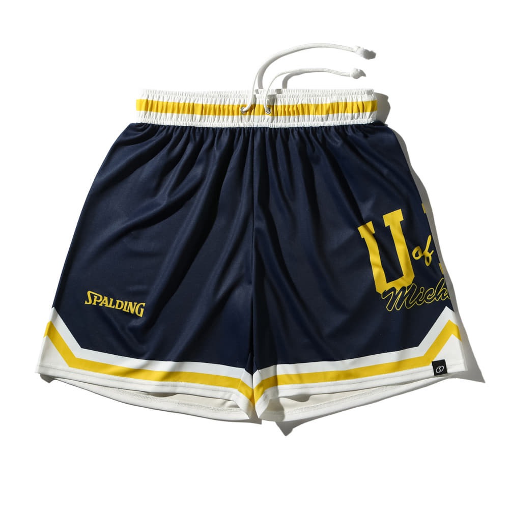 ジャージーショーツ ミシガン UオブMロゴ サイド SMP25145M【3カラー展開】