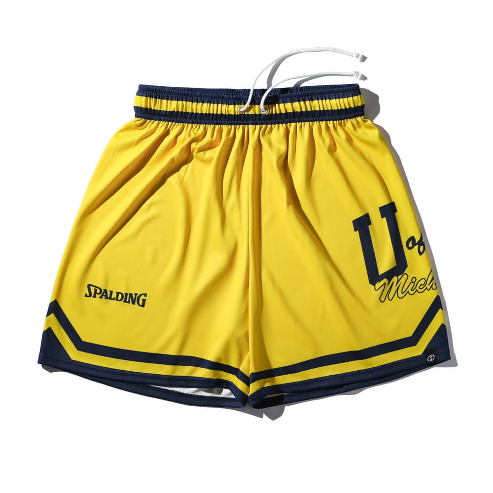 ジャージーショーツ ミシガン UオブMロゴ サイド SMP25145M【3カラー展開】