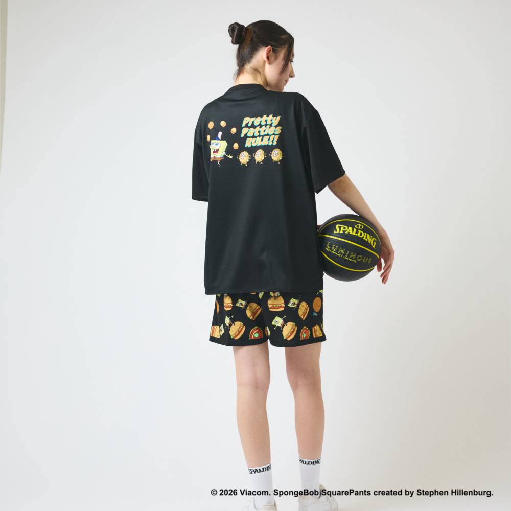 【6/26(金)発売】Tシャツ スポンジ･ボブ プリティ パティーズ ルール SMT26126S【3カラー展開】
