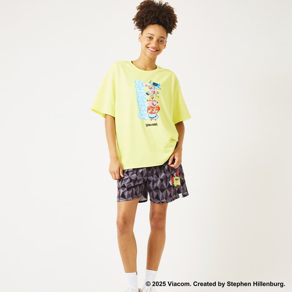 Tシャツ スポンジ・ボブ キャラクターズ SMT25147S【3カラー展開】
