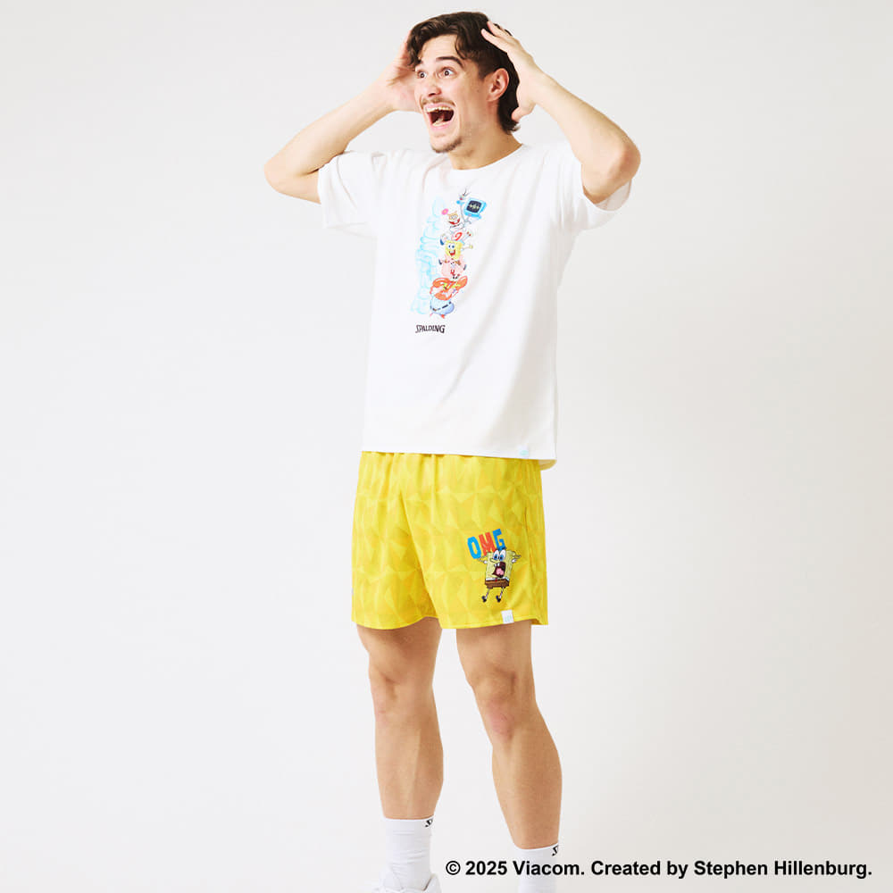 Tシャツ スポンジ・ボブ キャラクターズ SMT25147S【3カラー展開】