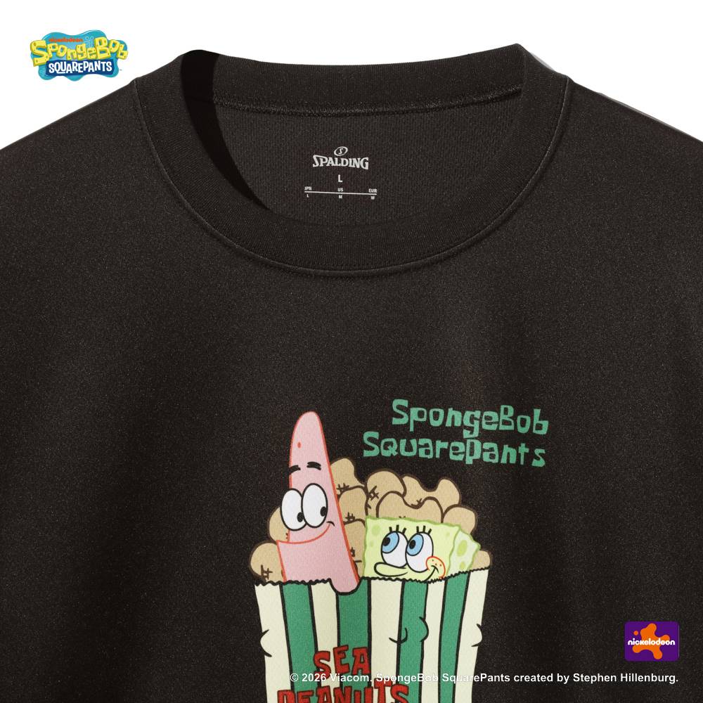 ロングスリーブTシャツ スポンジ･ボブ シーピーナッツ SMT26128S【3カラー展開】