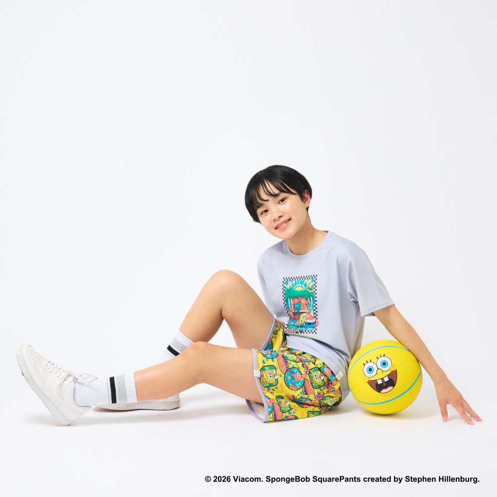【再入荷】ジュニア プラクティスパンツ スポンジ･ボブ ビーチシャック SJP26050S【3カラー展開】