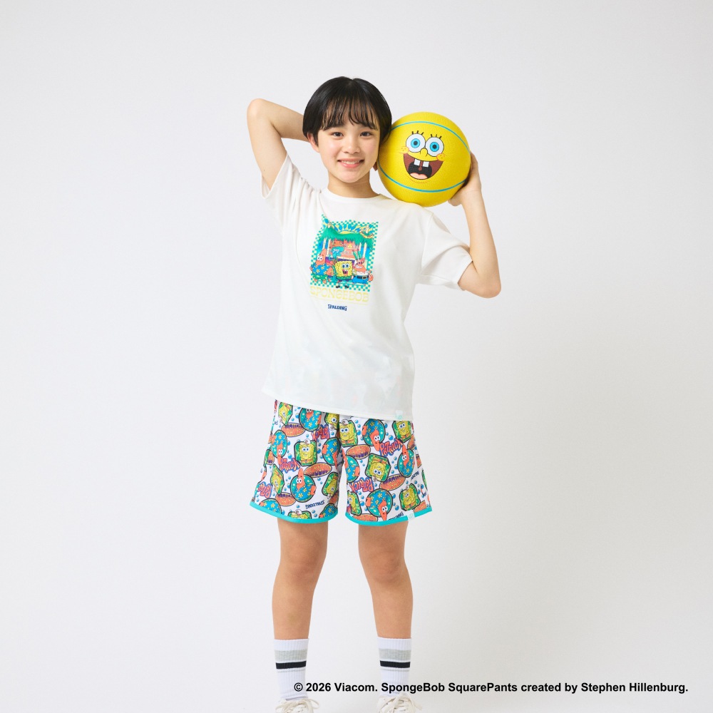 【再入荷】ジュニア プラクティスパンツ スポンジ･ボブ ビーチシャック SJP26050S【3カラー展開】