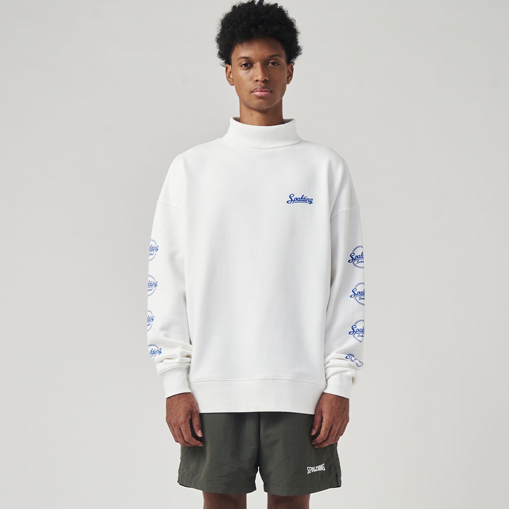 オーバーサイズド タートルネック スウェットシャツ SPL-000-223008