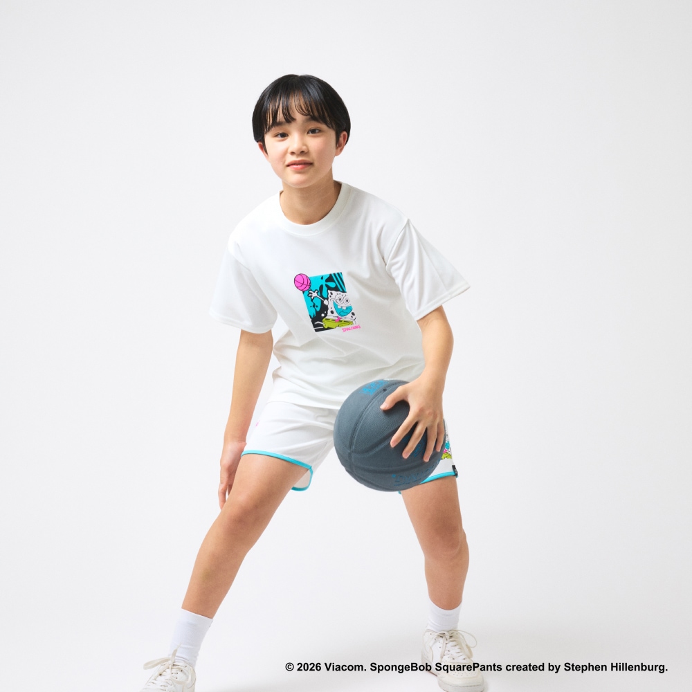 ジュニア Tシャツ スポンジ･ボブ マイアミナイス SJT26041S【4カラー展開】