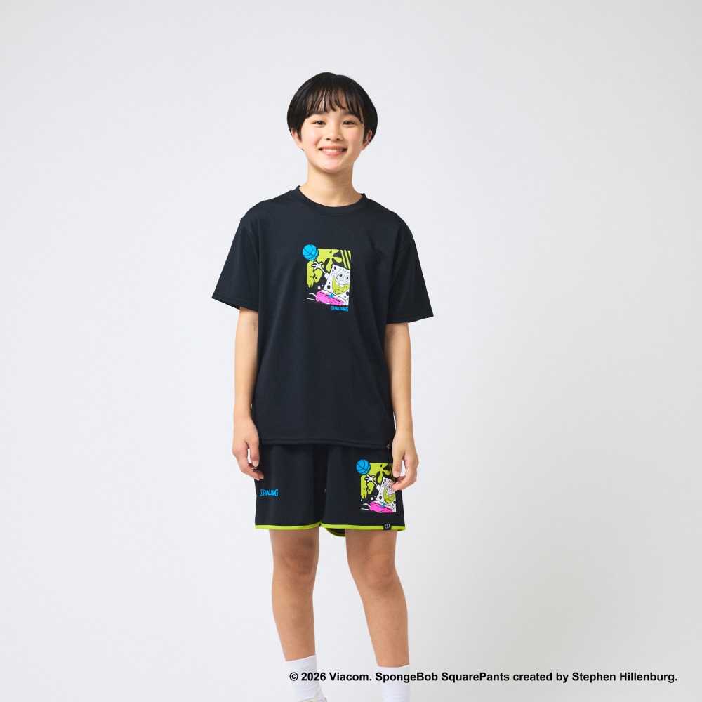 ジュニア Tシャツ スポンジ･ボブ マイアミナイス SJT26041S【4カラー展開】