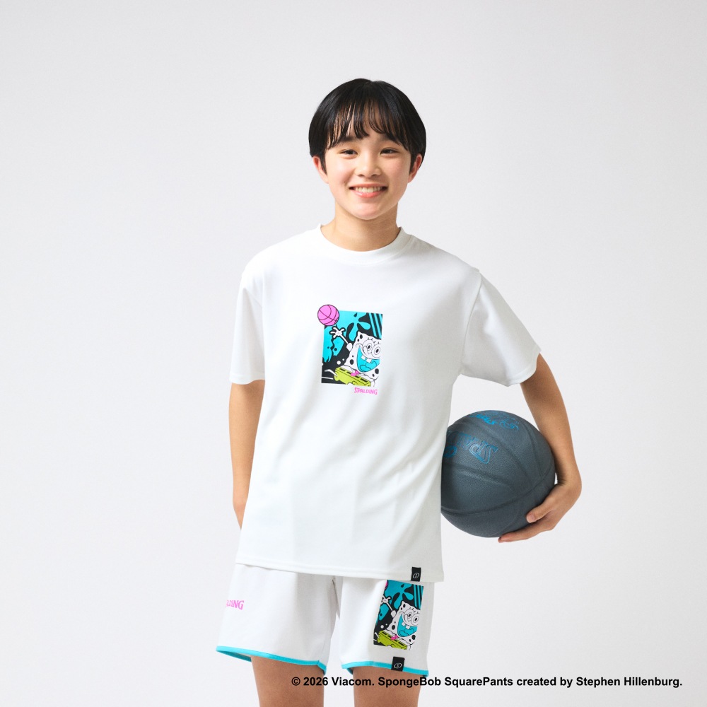 ジュニア Tシャツ スポンジ･ボブ マイアミナイス SJT26041S【4カラー展開】