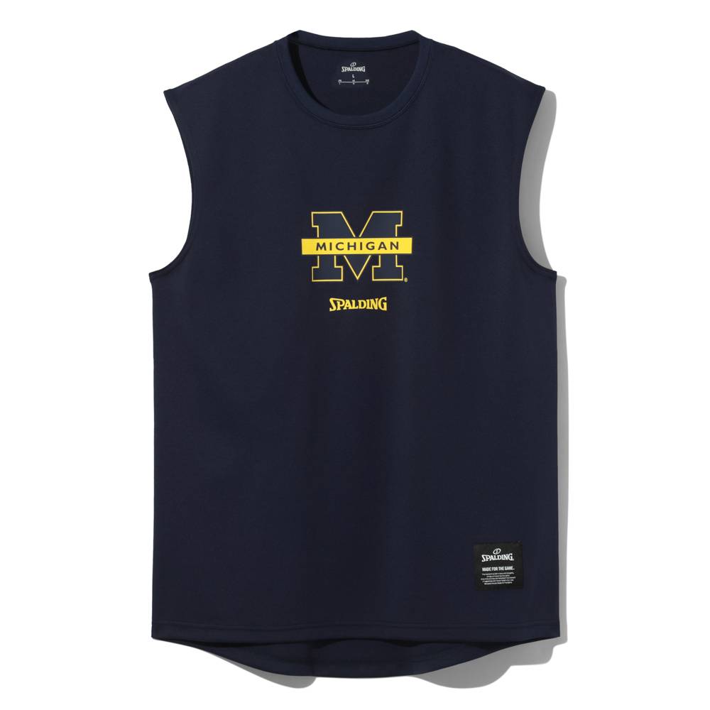 【7/3(金)発売】スリーブレス トップ ミシガン M ロゴ SMT26132M【3カラー展開】