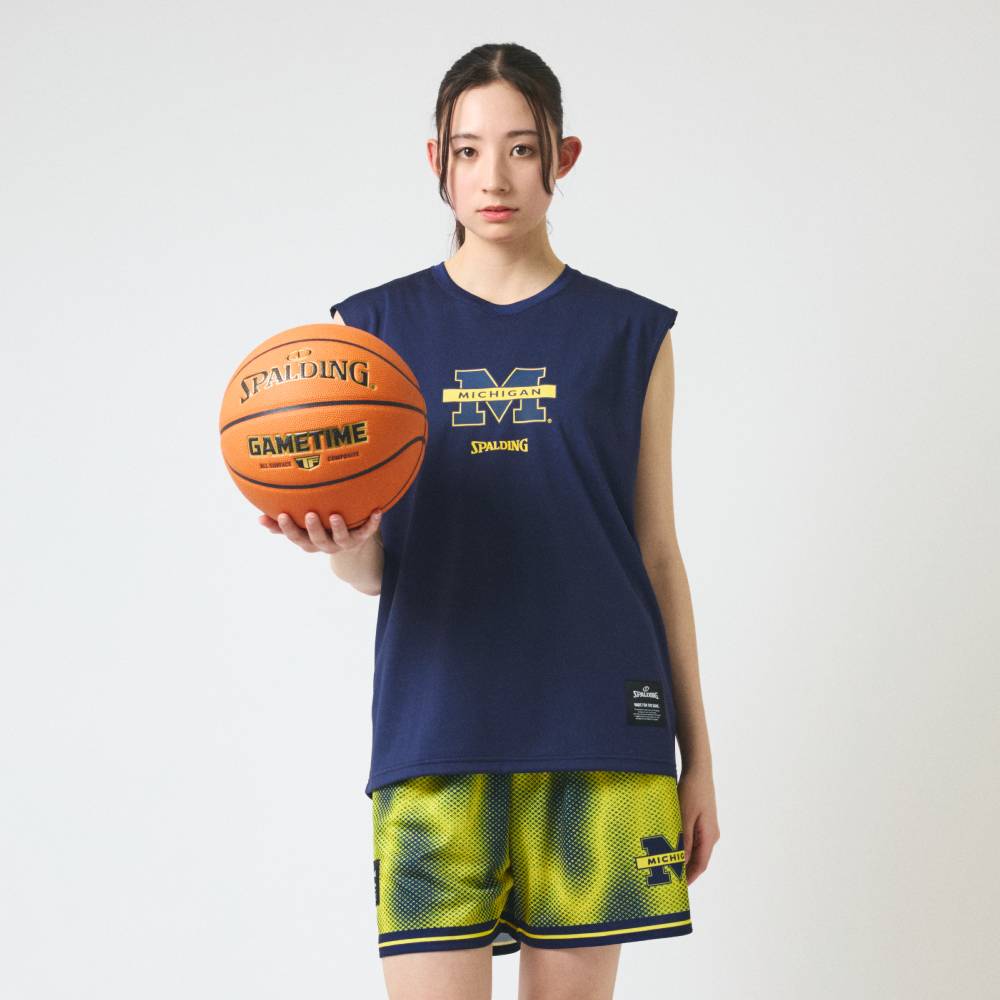 【7/3(金)発売】スリーブレス トップ ミシガン M ロゴ SMT26132M【3カラー展開】