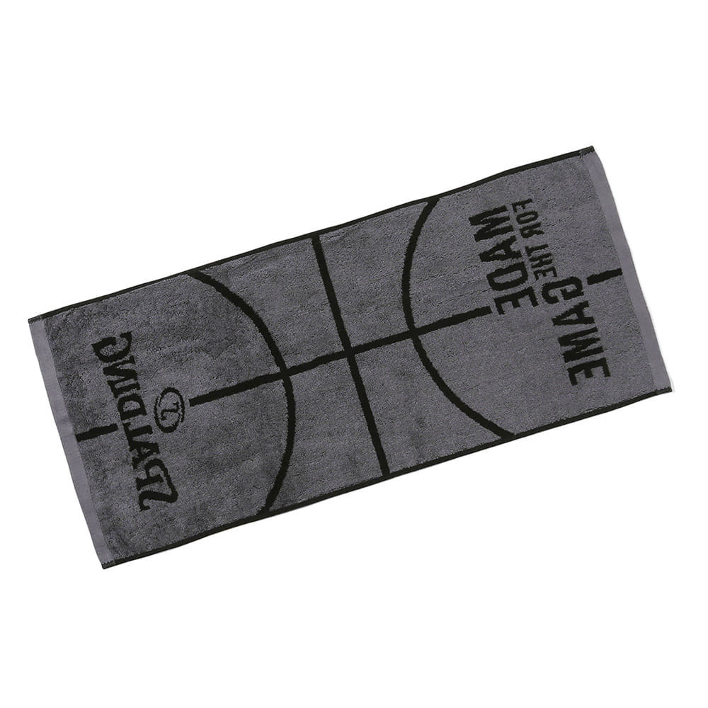 ジャカードタオル ボールモチーフ ブラック SAT211110