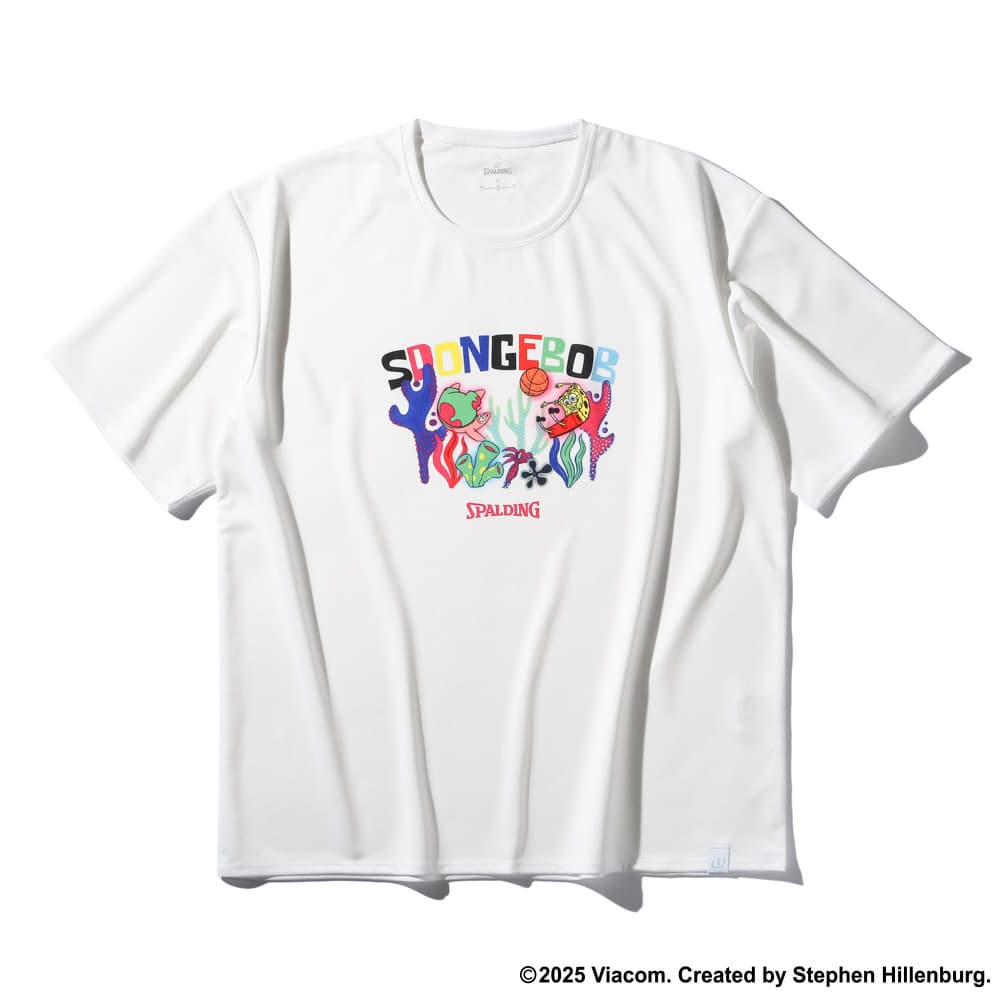Tシャツ スポンジボブ アンダーザシー SMT25151S【3カラー展開】
