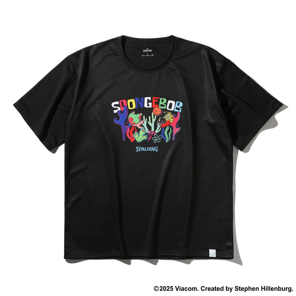 Tシャツ スポンジボブ アンダーザシー SMT25151S【3カラー展開】