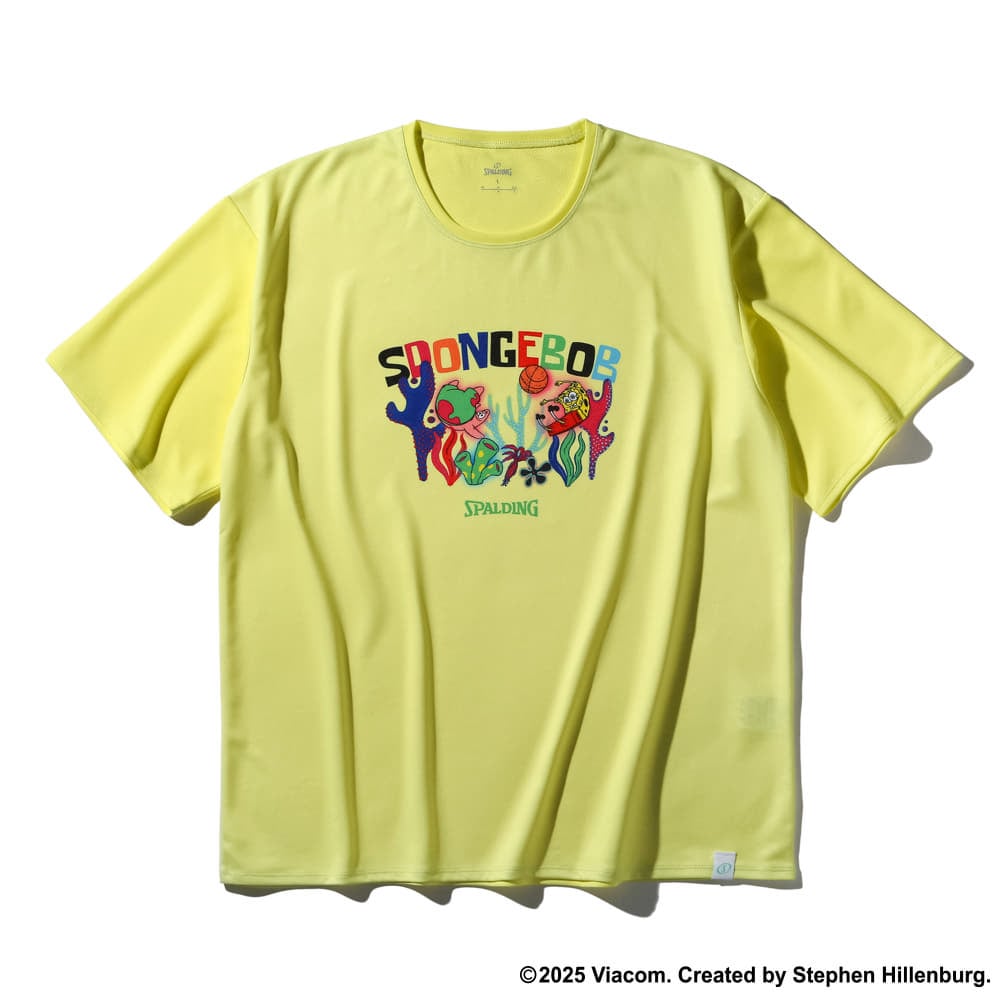 Tシャツ スポンジボブ アンダーザシー SMT25151S【3カラー展開】