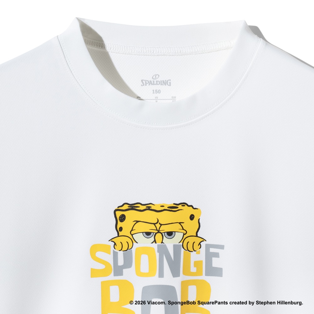 ジュニア Tシャツ スポンジ･ボブ モノクローム SJT26043S【3カラー展開】