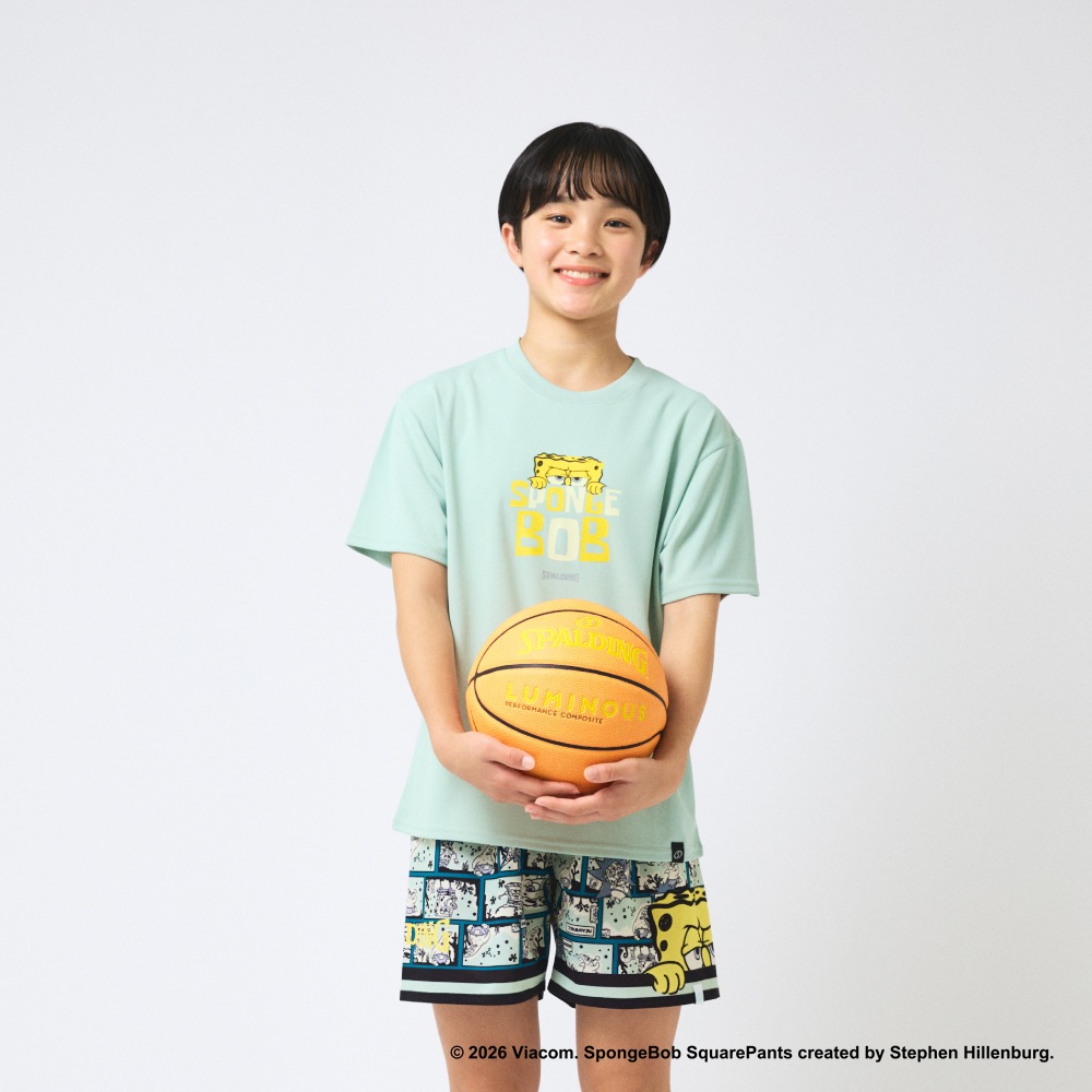 ジュニア Tシャツ スポンジ･ボブ モノクローム SJT26043S【3カラー展開】