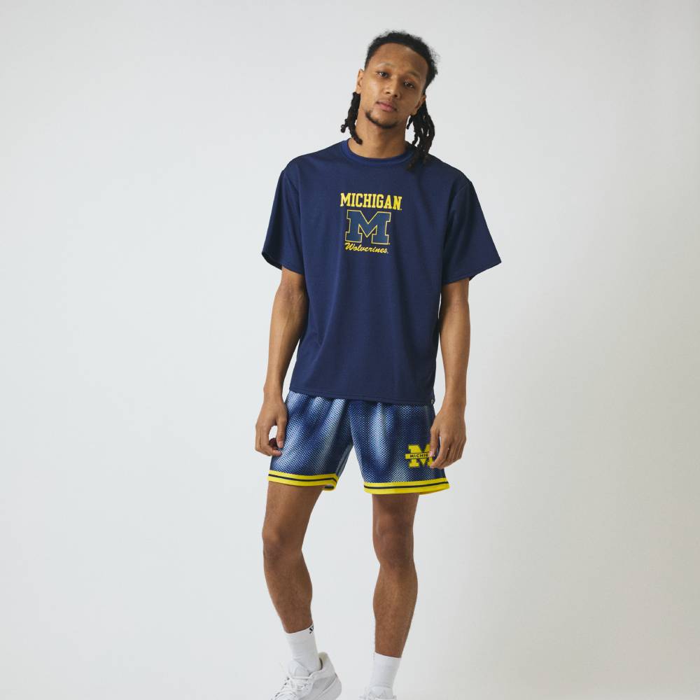 【7/3(金)発売】Tシャツ ミシガン ゴーブルー バック SMT26134M【3カラー展開】