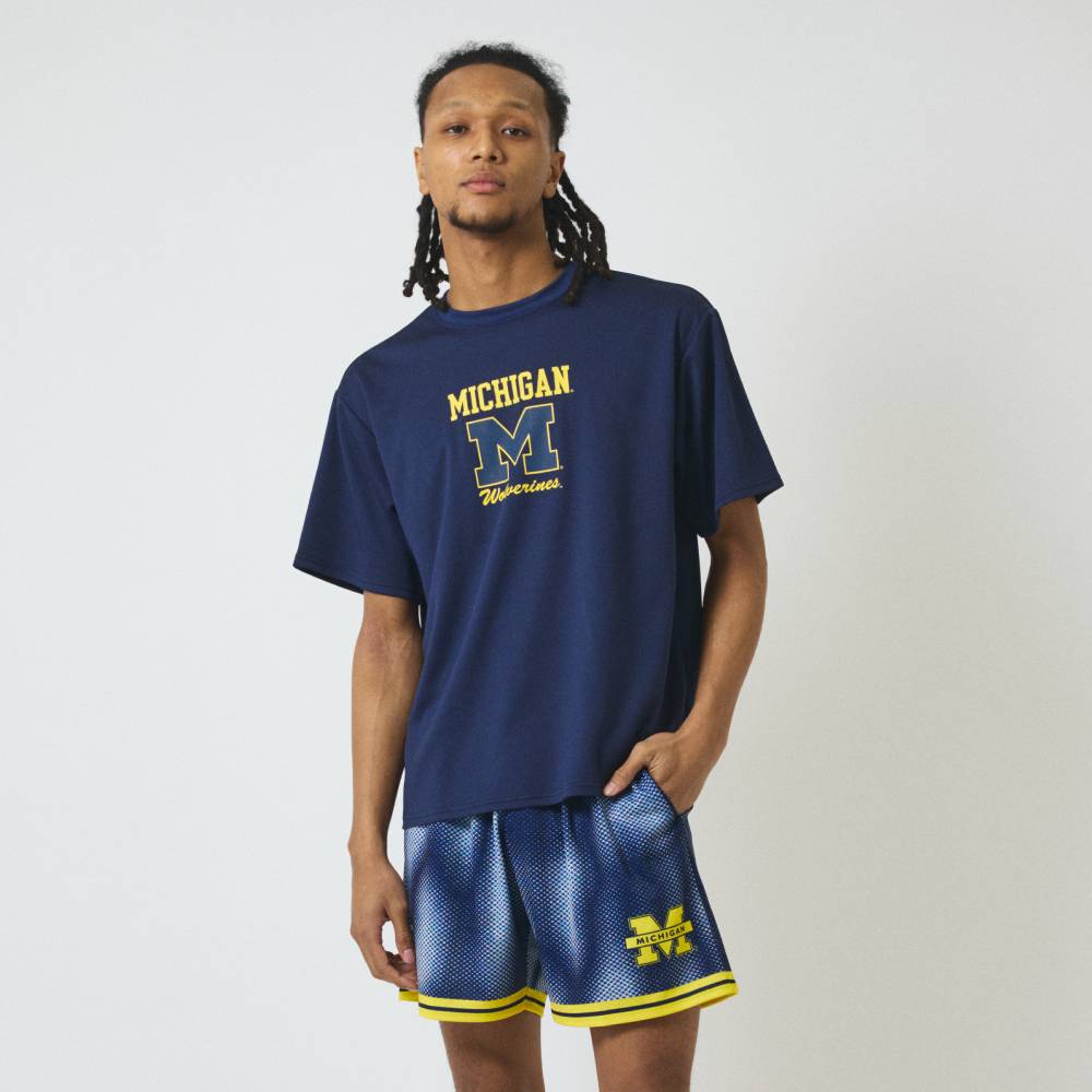 【7/3(金)発売】Tシャツ ミシガン ゴーブルー バック SMT26134M【3カラー展開】