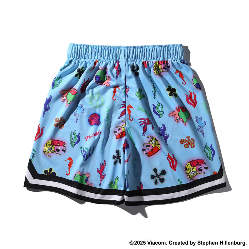 ジャージーショーツ スポンジボブ アンダーザシー SMP25152S【3カラー展開】