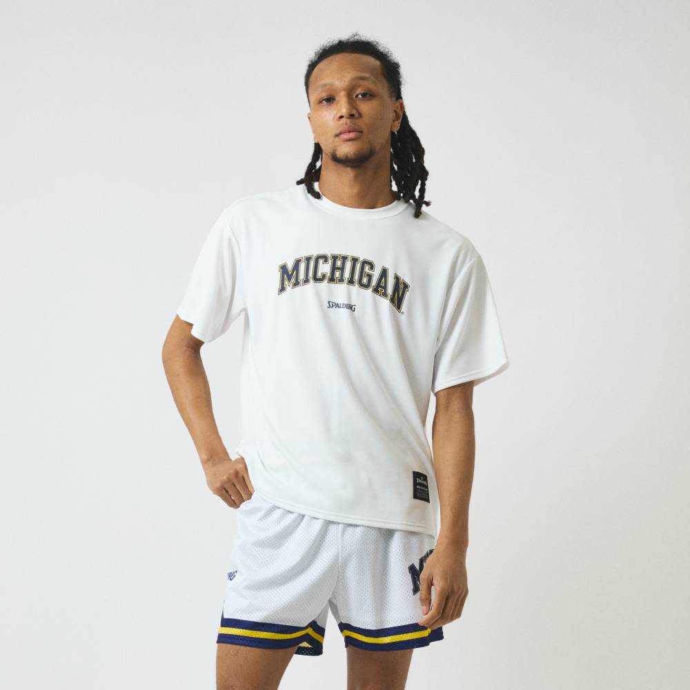【7/3(金)発売】Tシャツ ミシガン アーチロゴ フロント SMT26135M【3カラー展開】