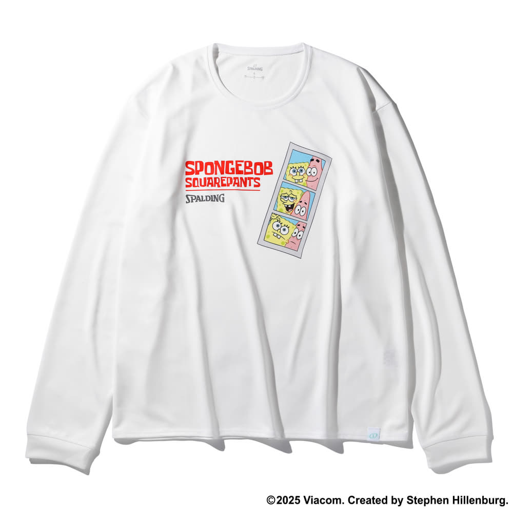ロングスリーブTシャツ スポンジ・ボブ フォト SMT25153S【3カラー展開】