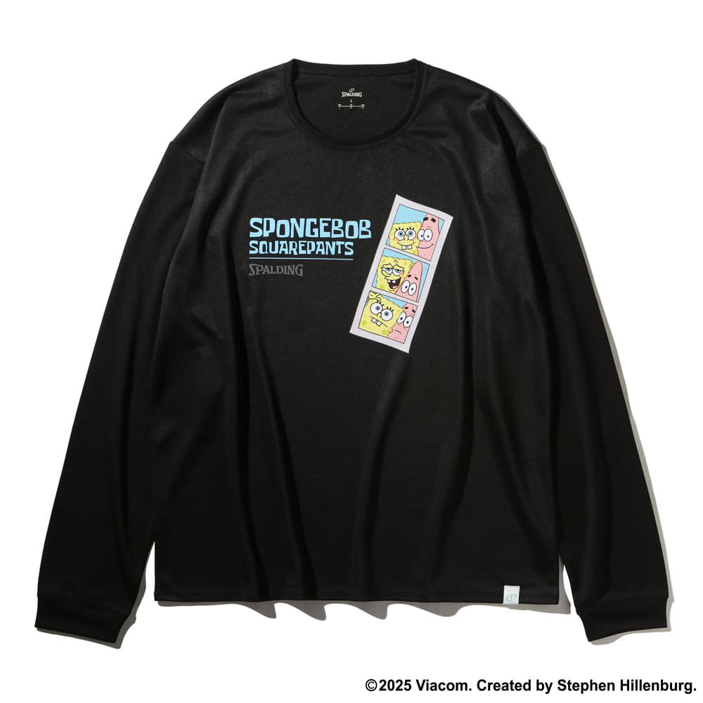 ロングスリーブTシャツ スポンジ・ボブ フォト SMT25153S【3カラー展開】
