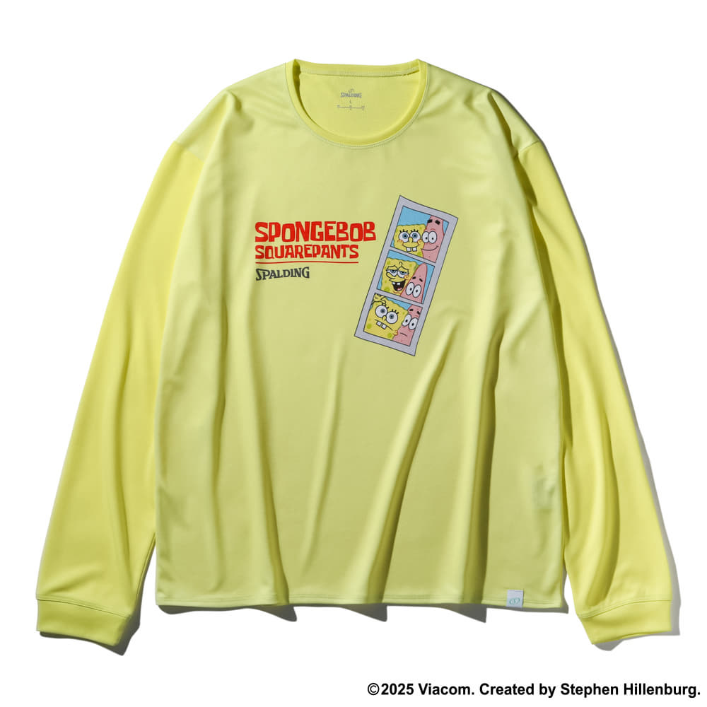 ロングスリーブTシャツ スポンジ・ボブ フォト SMT25153S【3カラー展開】