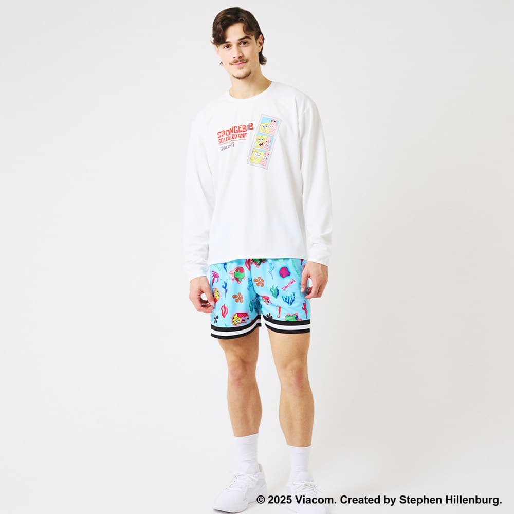 ロングスリーブTシャツ スポンジ・ボブ フォト SMT25153S【3カラー展開】