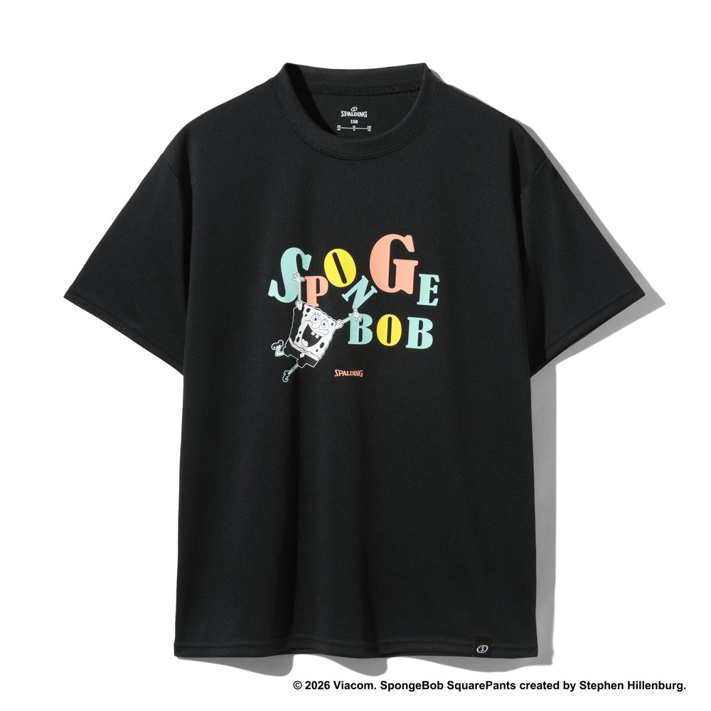 ジュニア Tシャツ スポンジ・ボブ タイポグラフィ SJT26046S【3カラー