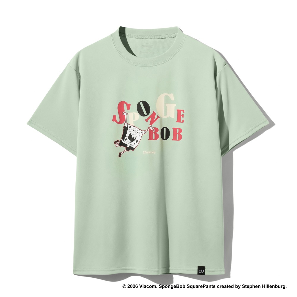 再入荷】ジュニア Tシャツ スポンジ・ボブ タイポグラフィ SJT26046S