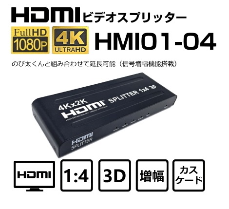 HDMIʬ�۴� 1����4���� ��Ĺ�б� HMI01-04
