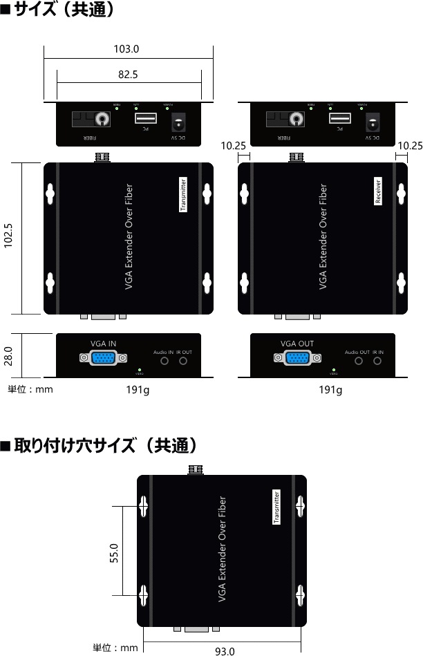 HDMI/DVI/VGA KVMĹ 505꡼ 20Km
