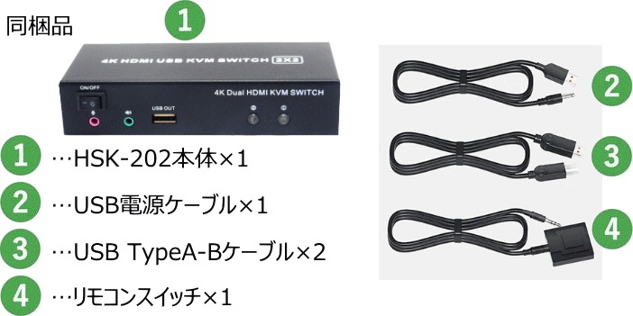 HDMIǥ奢ǥץ쥤KVM HSK-202