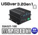 USB3.2Gen1�ǥХ�����Ĺ�� SSA321-100 100m