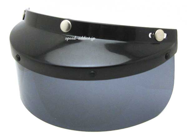 3INCH SHIELD VISOR SMOKE��3����� ������ɥХ�������