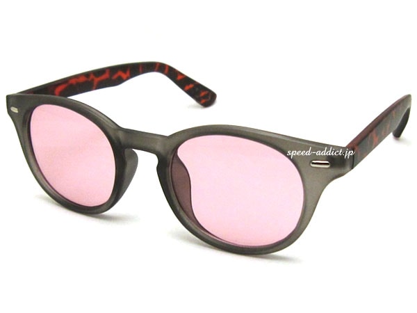 MAT OLD BOSTON SUNGLASS�ʥޥåȥ�����ɥܥ��ȥ󥵥󥰥饹��CLEAR GRAY/�٤ù� �� LIGHT PINK