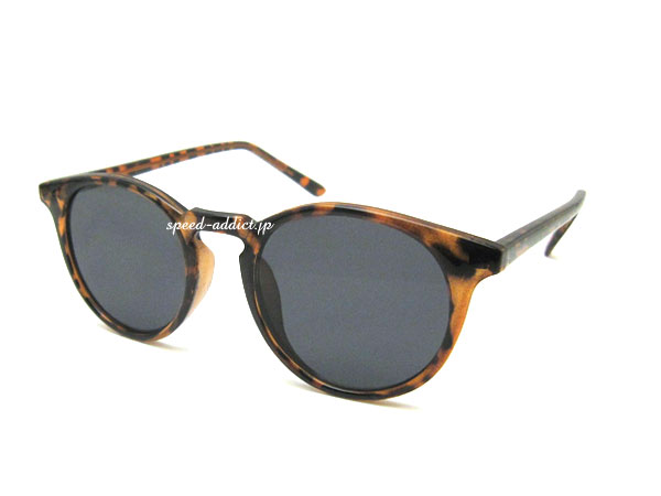 FLAT LENS BOSTON SUNGLASS�ʥե�åȥ�󥺥ܥ��ȥ󥵥󥰥饹�ˤ٤ù� �� SMOKE