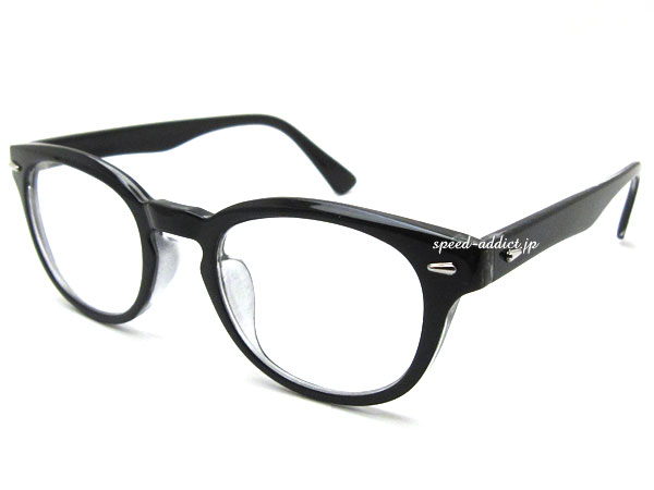 OLD BOSTON SUNGLASS�ʥ�����ɥܥ��ȥ󥵥󥰥饹��BLACK �� CLEAR