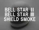 BOB HEATH VISORS BELL STAR 2,BELL STAR 3 SHIELD�ʥܥ֥ҡ����Х������٥륹����2,�٥륹����3������ɡ�SMOKE